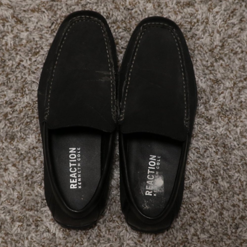 Black Kenneth Cole Reaction Loafers | Size 7.5
